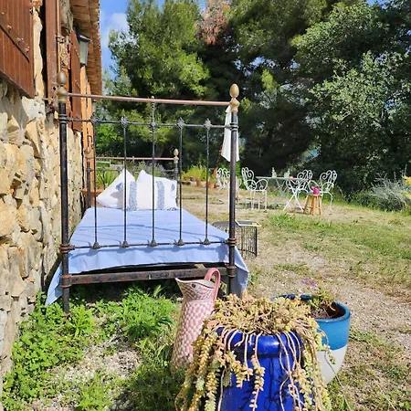 Villa La Bergerie Pool And View